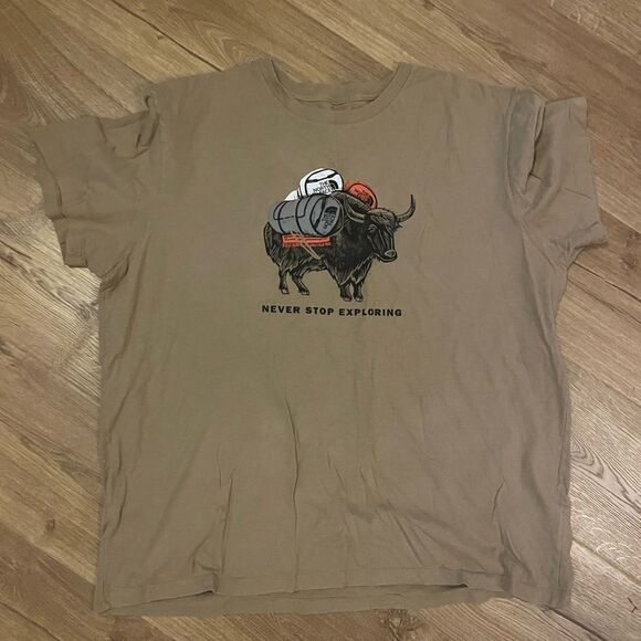 The North Face Men's Yak Short Sleeve Graphic T-Shirt xlarge - Picture 2 of 4